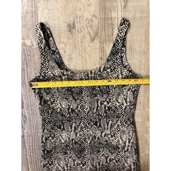 Michael Michael Kors Dress 6 Snake Print Sleeveless Lined Sheath EUC - Picture 5 of 6